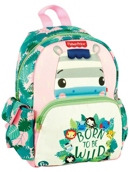 Mochila infantil de cebra en tejido suave fisher-price - Kiabi