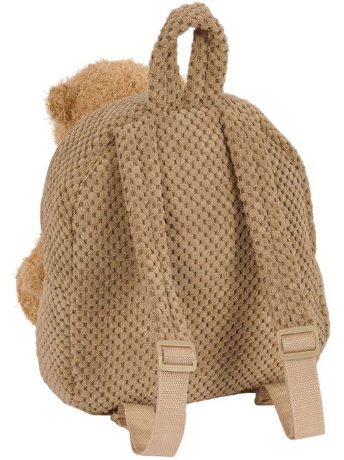 Mochila infantil de peluche con osito extraíble safta - Kiabi Mochila infantil de peluche con osito extraíble safta - Kiabi