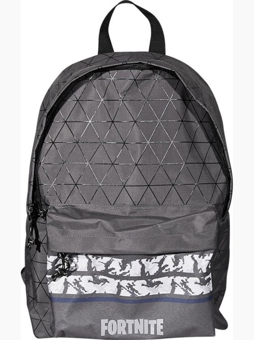 Mochila infantil de poliéster con logotipo fortnite - Kiabi Mochila infantil de poliéster con logotipo fortnite - Kiabi