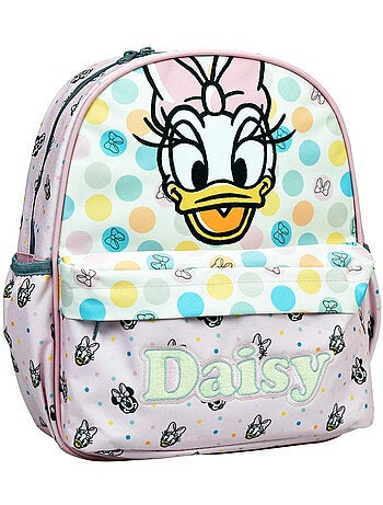 Mochila infantil de poliéster de lunares minnie daisy friends
