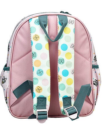 Mochila infantil de poliéster de lunares minnie daisy friends