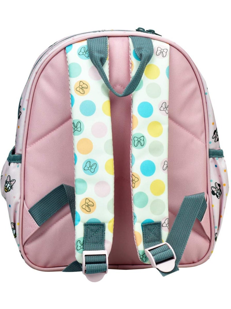 Mochila infantil de poliéster de lunares minnie daisy friends Rosa - Kiabi