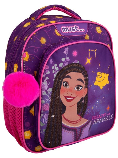 Mochila infantil disney asha de poliéster con motivo de personajes 31 x 27 x 10 cm - Kiabi Mochila infantil disney asha de poliéster con motivo de personajes 31 x 27 x 10 cm - Kiabi