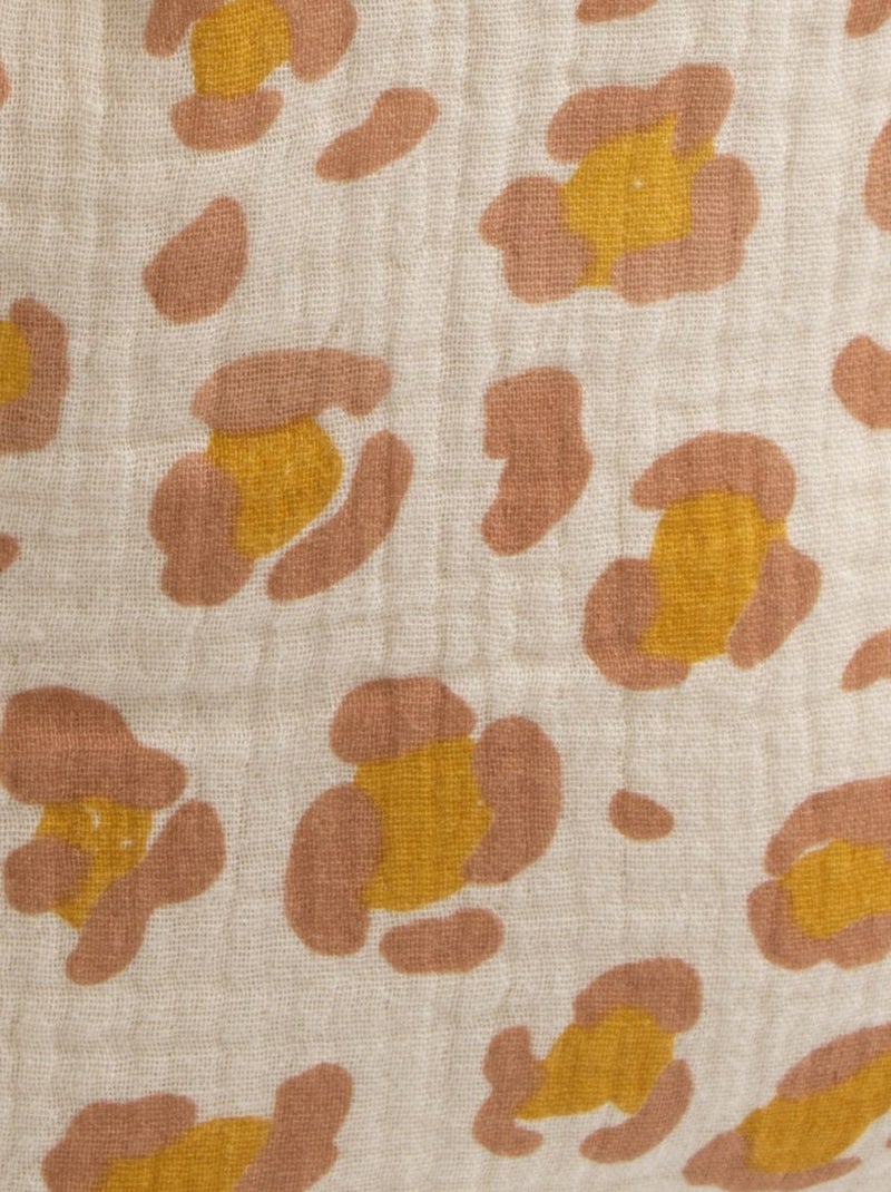 Mochila infantil en gasa de algodón - SAUTHON Beige/Rosa - Kiabi