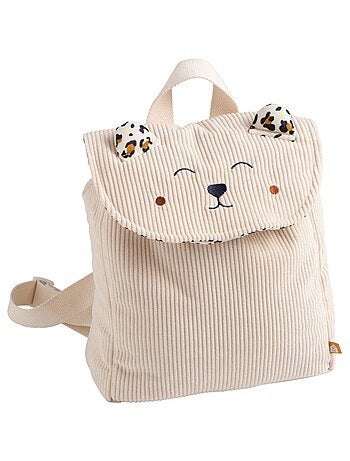 Mochila infantil en pana con - SAUTHON