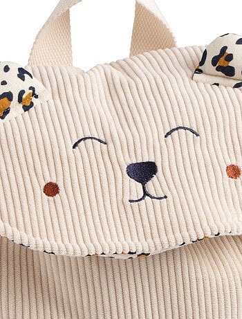 Mochila infantil en pana con - SAUTHON
