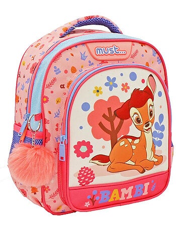 Mochila infantil estampada disney bambi con panel de pu cmp