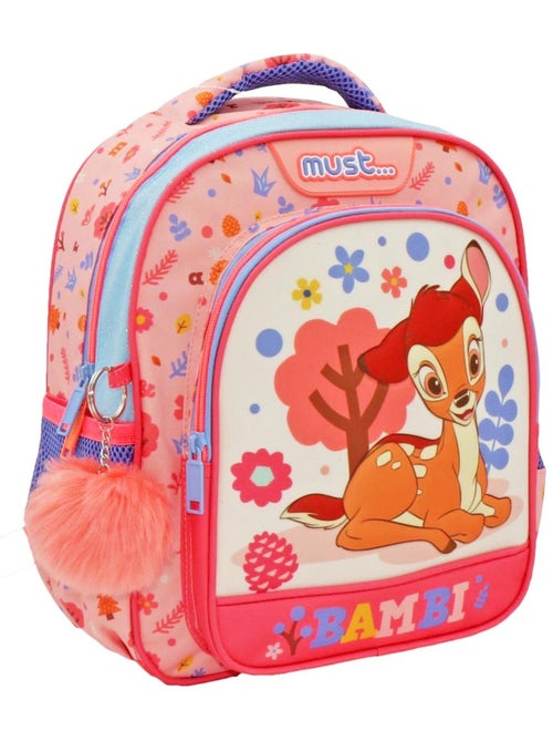 Mochila infantil estampada disney bambi con panel de pu cmp - Kiabi Mochila infantil estampada disney bambi con panel de pu cmp - Kiabi