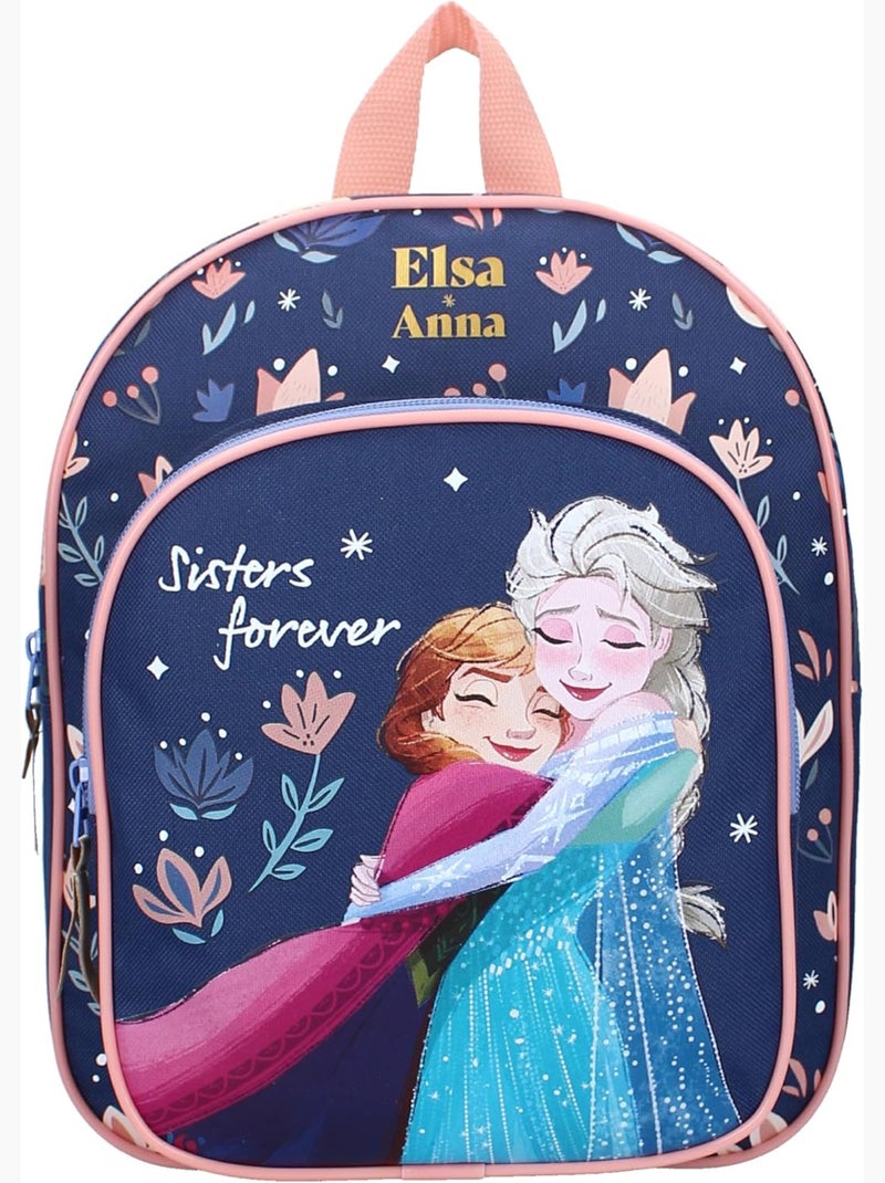Mochila infantil Frozen para preescolar Azul marino - Kiabi