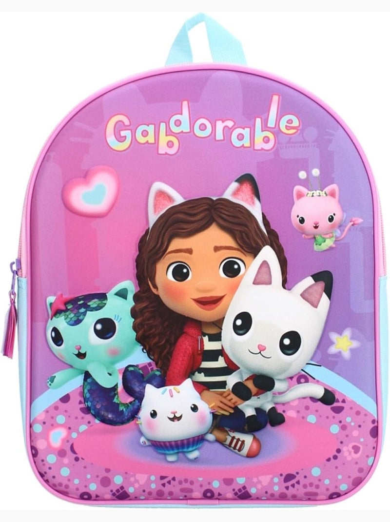 Mochila infantil Gabby y la casa mágica para preescolar Rosa - Kiabi