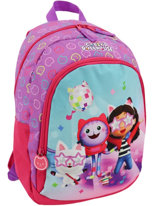 Mochila infantil la casa de muñecas de gabby con ambiente disco 38 cm - Kiabi Mochila infantil la casa de muñecas de gabby con ambiente disco 38 cm - Kiabi