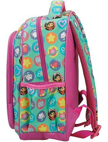 Mochila infantil la casa de muñecas de gabby de tejido sintético