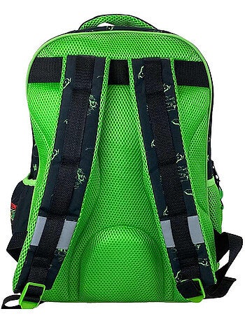 Mochila infantil las tortugas ninja de poliéster estampado 43 cm