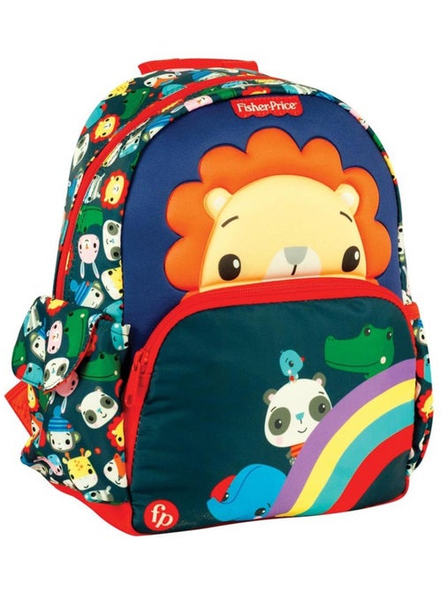 Mochila infantil lion 30 cm – animales con cierre de cremallera fisher-price - Kiabi Mochila infantil lion 30 cm – animales con cierre de cremallera fisher-price - Kiabi
