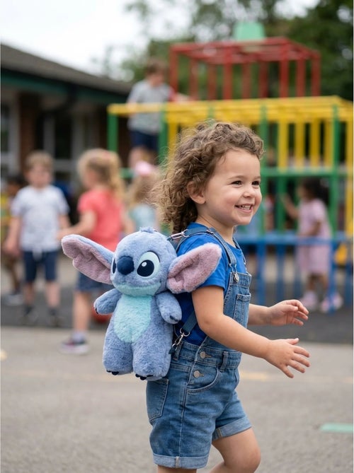 Mochila infantil maternal peluche 3d stitch disney - Kiabi