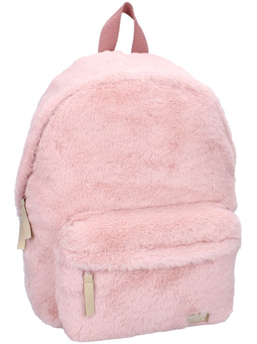 Mochila infantil milky kiss rosa ultrasuave 37 cm - Kiabi