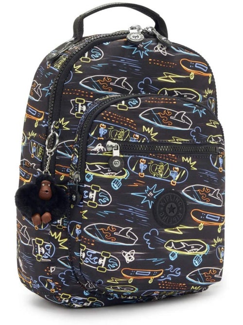 Mochila infantil 'neon skate' kipling seoul s 35 cm – 14 l - Kiabi Mochila infantil 'neon skate' kipling seoul s 35 cm – 14 l - Kiabi