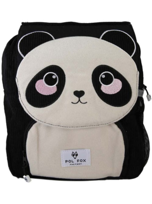 Mochila infantil niña pol fox panda reversible para preescolar - negro y blanco - Kiabi Mochila infantil niña pol fox panda reversible para preescolar - negro y blanco - Kiabi