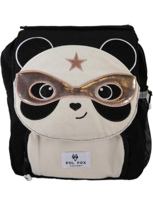 Mochila infantil niña pol fox panda reversible para preescolar - negro y blanco - Kiabi Mochila infantil niña pol fox panda reversible para preescolar - negro y blanco - Kiabi