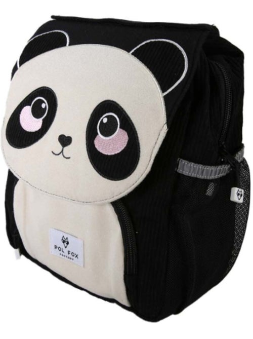 Mochila infantil niña pol fox panda reversible para preescolar - negro y blanco - Kiabi Mochila infantil niña pol fox panda reversible para preescolar - negro y blanco - Kiabi