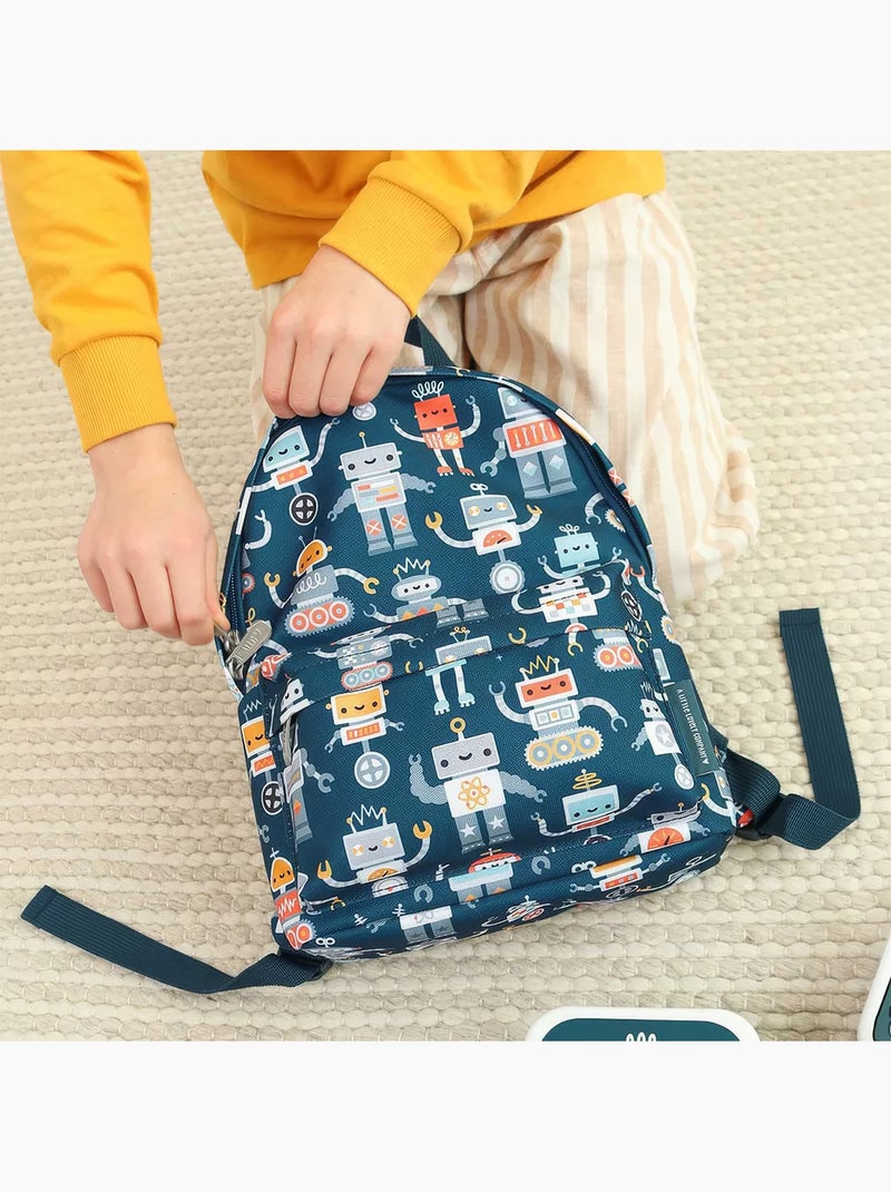 Mochila infantil para preescolar con diseños divertidos | A Little Lovely Company Azul marino - Kiabi