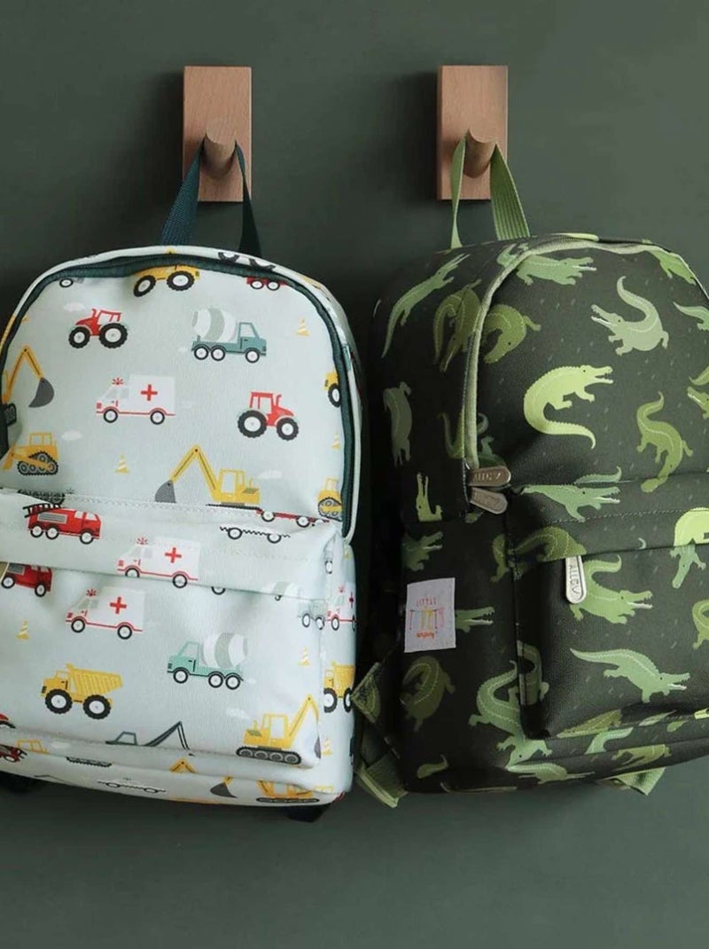 Mochila infantil para preescolar con diseños divertidos | A Little Lovely Company Gris - Kiabi