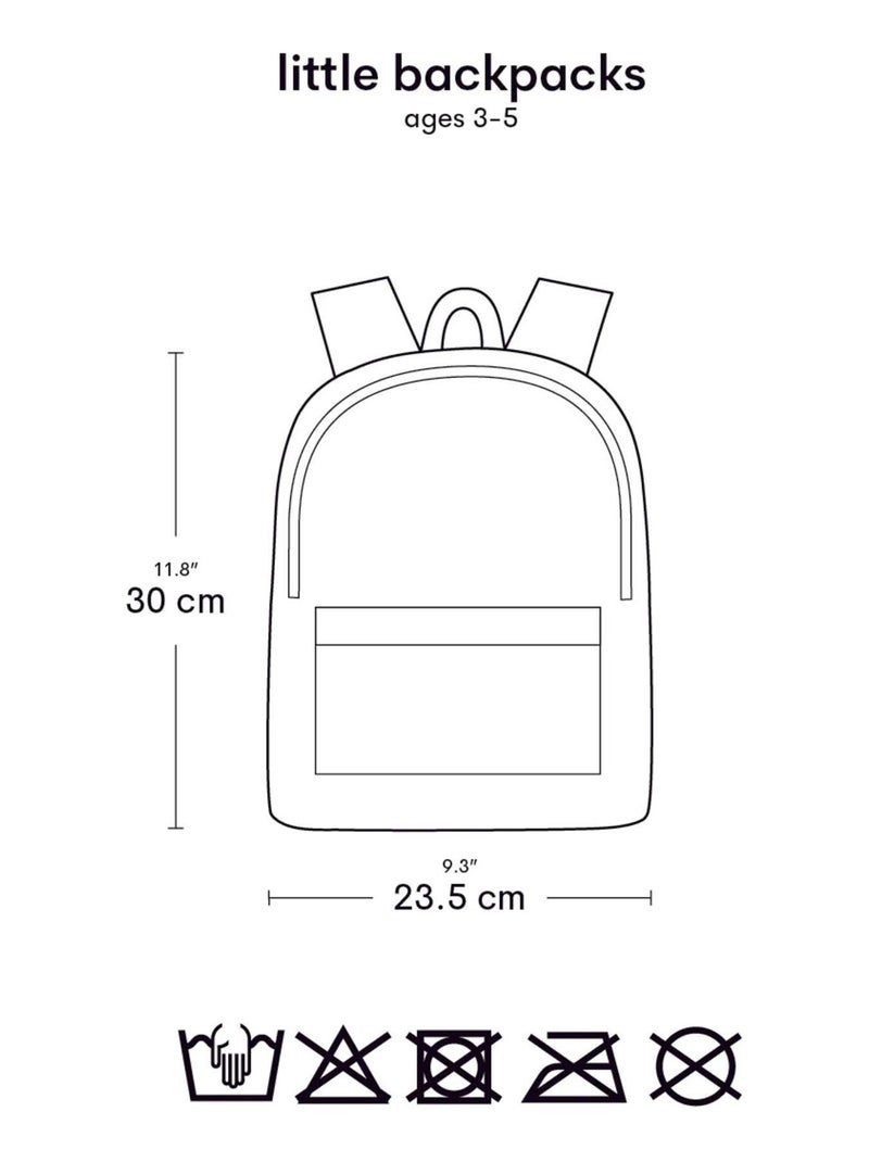 Mochila infantil para preescolar con diseños divertidos | A Little Lovely Company Rosa oscuro - Kiabi