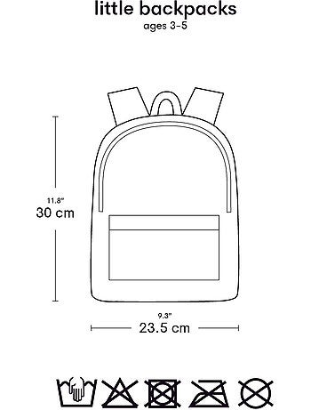 Mochila infantil para preescolar con diseños divertidos | A Little Lovely Company