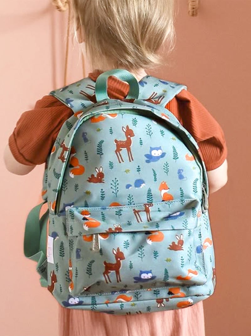 Mochila infantil para preescolar con diseños divertidos | A Little Lovely Company Verde agua - Kiabi