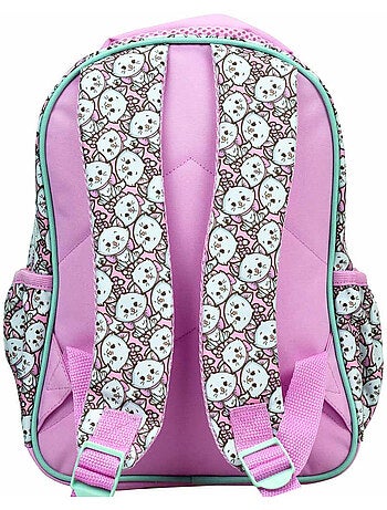 Mochila infantil poliéster estampado marie disney