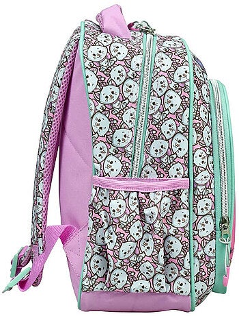 Mochila infantil poliéster estampado marie disney