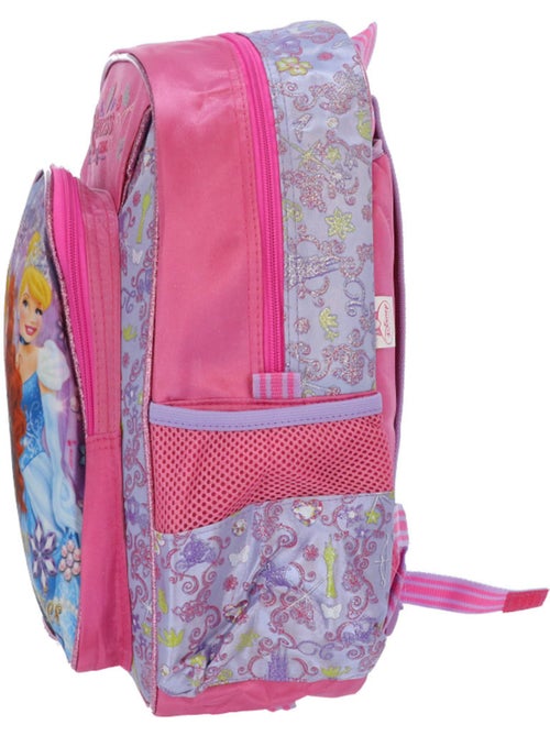 Mochila infantil princesas disney de poliéster satinado estampado 38 cm - Kiabi Mochila infantil princesas disney de poliéster satinado estampado 38 cm - Kiabi