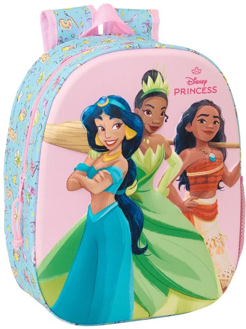 Mochila infantil safta disney princess con frontal 3d termoformado - Kiabi Mochila infantil safta disney princess con frontal 3d termoformado - Kiabi