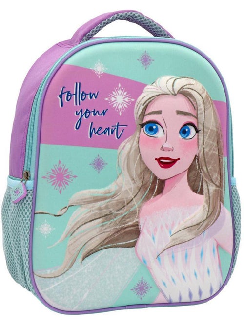 Mochila infantil sintético estampado frozen elsa - Kiabi