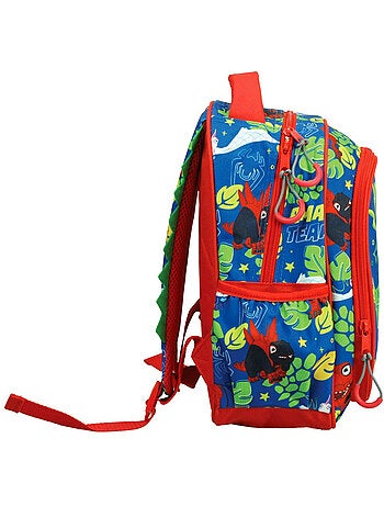 Mochila infantil spider-man dino-webs de tejido estampado