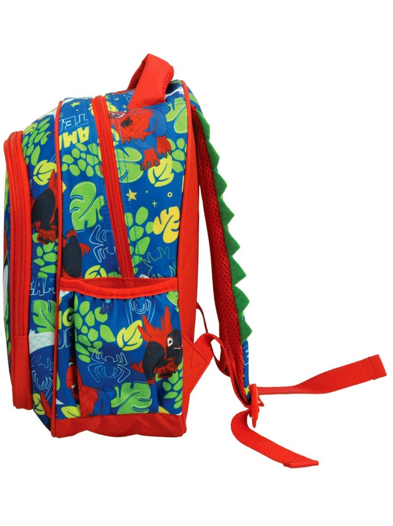 Mochila infantil spider-man dino-webs de tejido estampado Amarillo - Kiabi