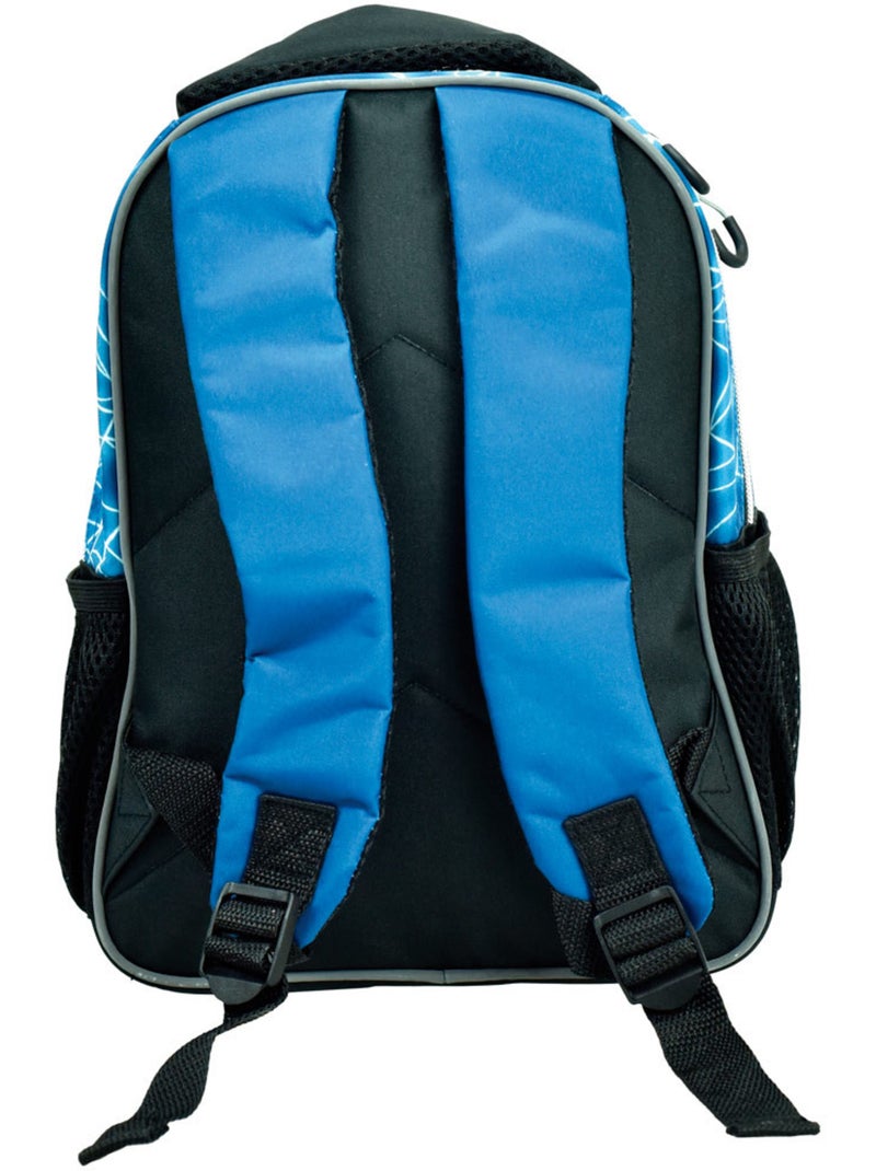 Mochila infantil spider-man neon web 30 cm Azul Negro - Kiabi