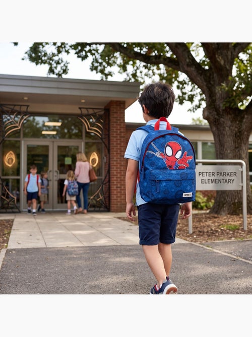 Mochila infantil Spidey 31 cm azul con 2 compartimentos 200-4233 SPIDEY - Kiabi