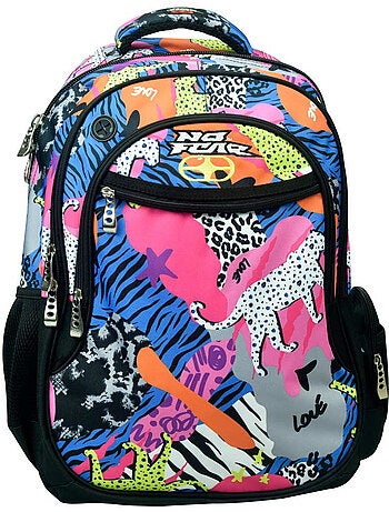 Mochila infantil tie-dye poliéster
