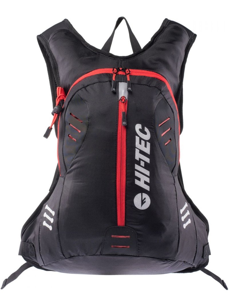 Mochila ivo - hi-tec Negro Rojo - Kiabi