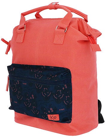 Mochila kip love de lona repelente al agua 40 cm
