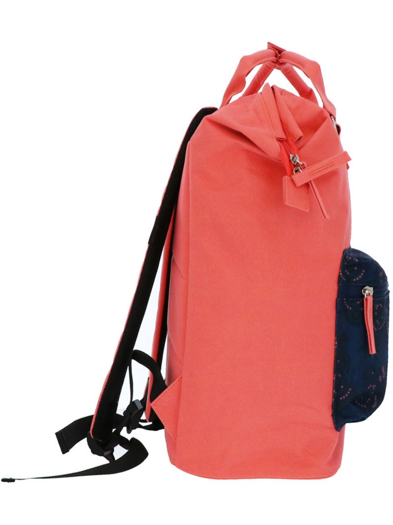 Mochila kip love de lona repelente al agua 40 cm Rosa - Kiabi