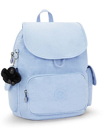 Mochila kipling city pack small cloudy sky blue 33 cm - ligera y resistente