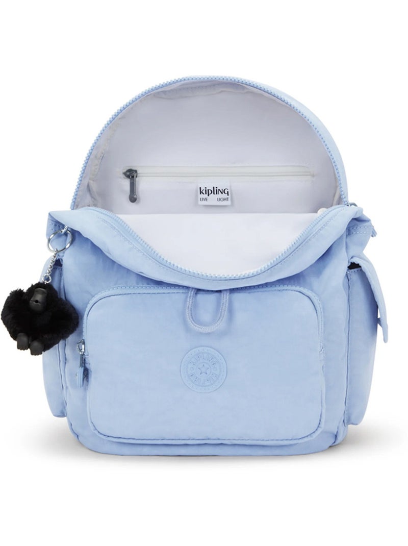 Mochila kipling city pack small cloudy sky blue 33 cm - ligera y resistente Azul cielo - Kiabi