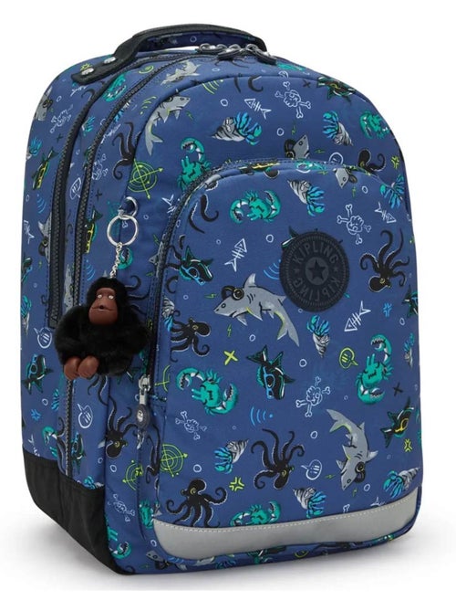 Mochila kipling class room 43 cm undersea party con compartimento 15 - Kiabi Mochila kipling class room 43 cm undersea party con compartimento 15 - Kiabi