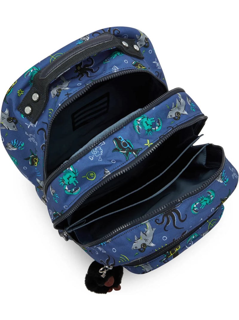 Mochila kipling class room 43 cm undersea party con compartimento 15 Multicolor - Kiabi