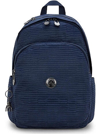Mochila kipling delia jacquard pespunteado 16 l compartimento principal