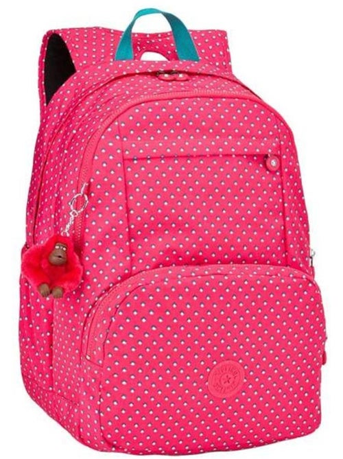 Mochila kipling hahnee motivo lunares 2 compartimentos con cremallera 47 cm - Kiabi Mochila kipling hahnee motivo lunares 2 compartimentos con cremallera 47 cm - Kiabi