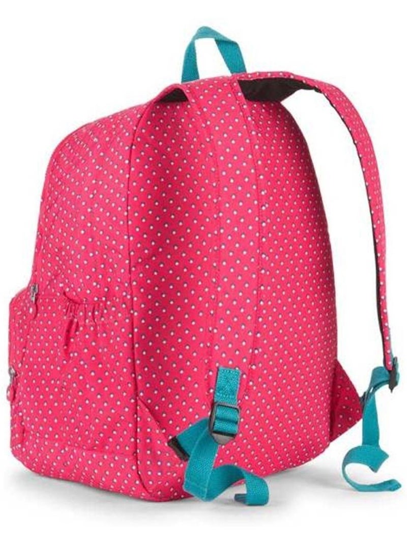 Mochila kipling hahnee motivo lunares 2 compartimentos con cremallera 47 cm Rosa - Kiabi