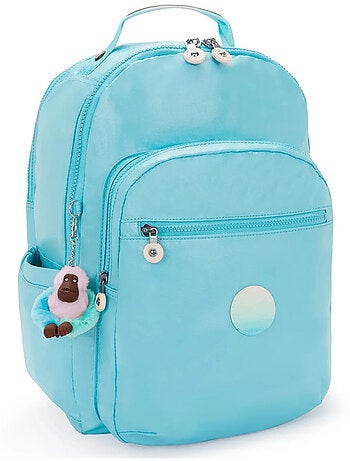Mochila kipling seoul college extra blue 44 cm - compartimento para ordenador